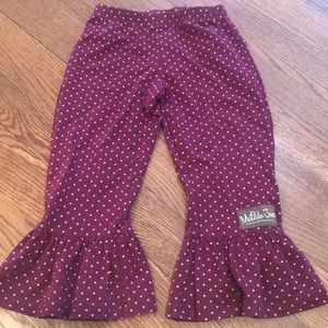 Girls ruffle pants